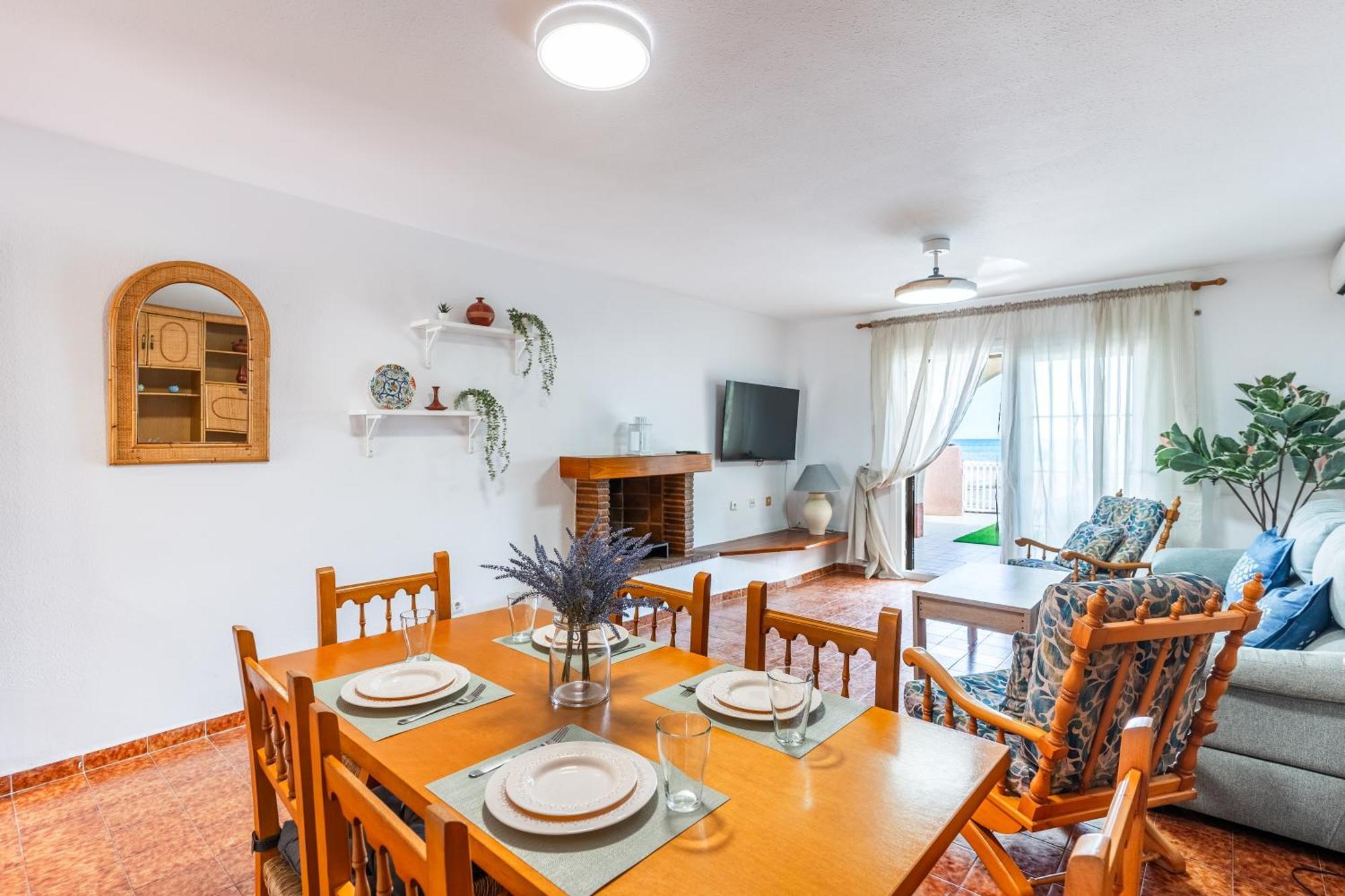 Beachhouse Playa R&R Roquetas de Mar Luaran gambar